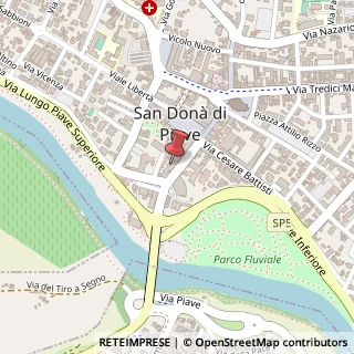 Mappa Corso Silvio Trentin, 25, 30027 San Donà di Piave, Venezia (Veneto)