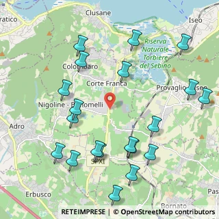 Mappa SP N. XI, 25040 Corte Franca BS, Italia (2.445)