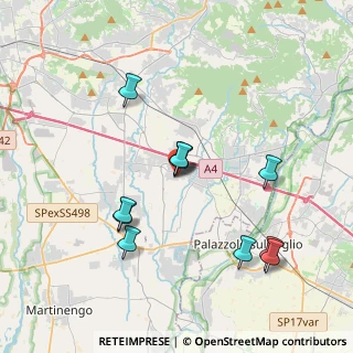 Mappa Via San Giuseppe, 24060 Telgate BG, Italia (3.42091)