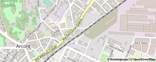 Mappa Arcore