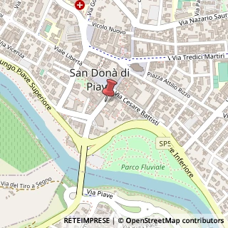 Mappa Corso Silvio Trentin, 60, 30027 San Donà di Piave, Venezia (Veneto)