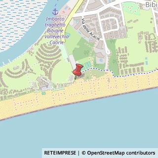 Mappa Via della Laguna, 2, 30020 San Michele al Tagliamento, Venezia (Veneto)