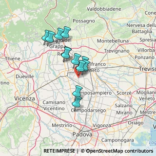 Mappa SP 39, 35018 San Martino di Lupari PD, Italia (10.71167)