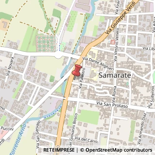 Mappa Via Torino, 13b, 21017 Samarate, Varese (Lombardia)