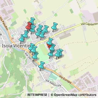 Mappa Via Spinà, 36033 Isola vicentina VI, Italia (0.3985)