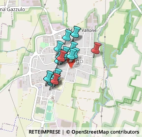 Mappa Via Giacomo Matteotti, 20883 Mezzago MB, Italia (0.2715)