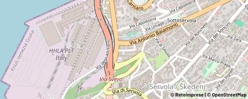 Mappa Trieste