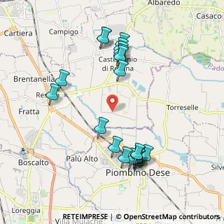 Mappa Via Palù, 31023 Resana TV, Italia (2.078)