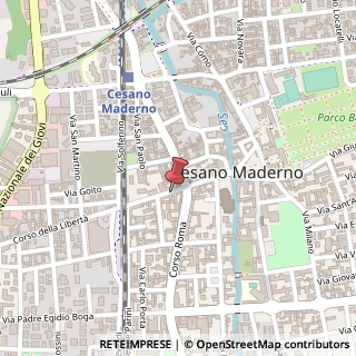 Mappa Corso della Libertà, 27, 20811, 20811 Cesano Maderno, Monza e Brianza (Lombardia)