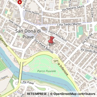 Mappa Via Risorgimento, 4, 30027 San Donà di Piave, Venezia (Veneto)