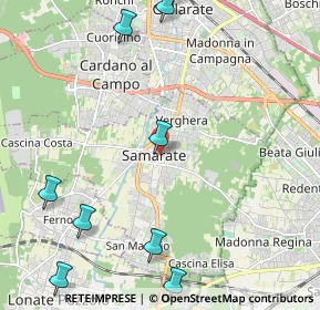 Mappa Via Macchi Angolo, 21017 Samarate VA, Italia (3.44846)