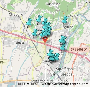 Mappa Via Brescia, 24064 Grumello del Monte BG, Italia (1.2955)