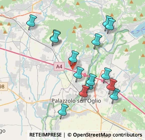 Mappa Via Brescia, 24064 Grumello del Monte BG, Italia (3.80533)