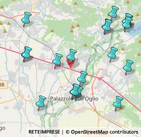 Mappa Via Brescia, 24064 Grumello del Monte BG, Italia (5.066)