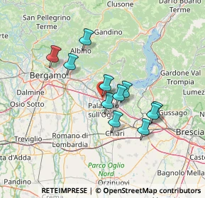 Mappa Via Brescia, 24064 Grumello del Monte BG, Italia (11.20455)