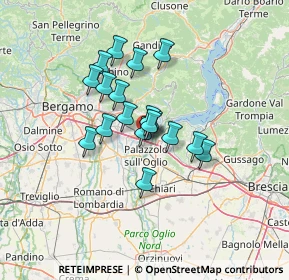 Mappa Via Brescia, 24064 Grumello del Monte BG, Italia (9.52944)