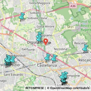 Mappa P.le Marinai D'Italia, 21050 Marnate VA, Italia (3.36842)