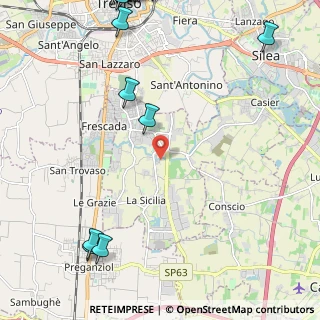 Mappa Vicolo Antonio Gramsci, 36060 Casale Sul Sile TV, Italia (3.765)