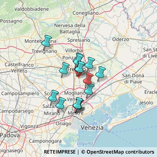 Mappa Vicolo Antonio Gramsci, 36060 Casale Sul Sile TV, Italia (9.68533)