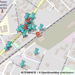 Mappa Via Foppa, 20862 Arcore MB, Italia (0.11071)