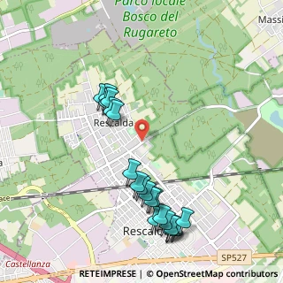 Mappa Via Contardo Ferrini, 20027 Rescaldina MI, Italia (1.095)