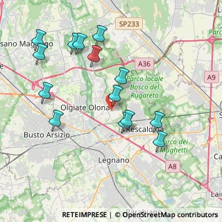 Mappa Via Ticino, 21050 Marnate VA, Italia (4.11929)
