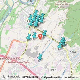 Mappa Via delle Fossandere, 25031 Capriolo BS, Italia (0.9115)