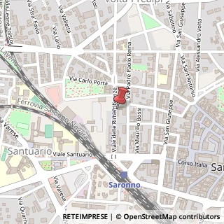 Mappa Viale Rimembranze, 43, 21047 Saronno, Varese (Lombardia)
