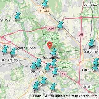 Mappa Via Baita, 20027 Rescaldina MI, Italia (5.994)