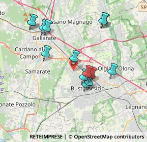 Mappa Via Ortisei, 21052 Busto Arsizio VA, Italia (3.65429)