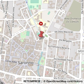 Mappa Via Silvio Pellico, 5, 21047 Saronno, Varese (Lombardia)