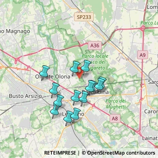 Mappa Via Serio, 21050 Marnate VA, Italia (3.14286)