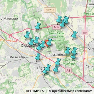 Mappa Via Serio, 21050 Marnate VA, Italia (3.8205)