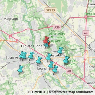 Mappa Via Serio, 21050 Marnate VA, Italia (3.86846)