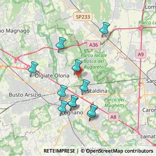 Mappa Via Serio, 21050 Marnate VA, Italia (3.75182)