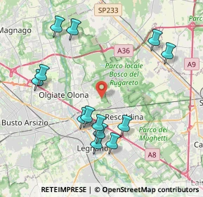 Mappa Via Serio, 21050 Marnate VA, Italia (4.25308)