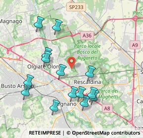 Mappa Via Serio, 21050 Marnate VA, Italia (4.10214)