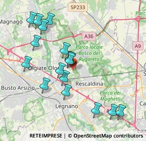 Mappa Via Serio, 21050 Marnate VA, Italia (3.92588)