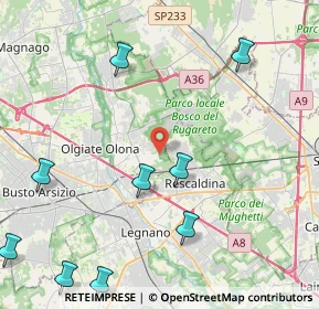 Mappa Via Serio, 21050 Marnate VA, Italia (6.57571)