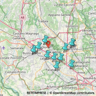 Mappa Via Serio, 21050 Marnate VA, Italia (6.34417)