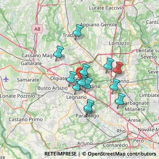 Mappa Via Serio, 21050 Marnate VA, Italia (5.75231)
