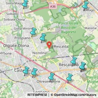 Mappa Via Serio, 21050 Marnate VA, Italia (3.00818)