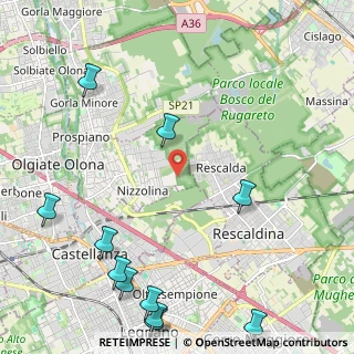Mappa Via Serio, 21050 Marnate VA, Italia (3.09364)