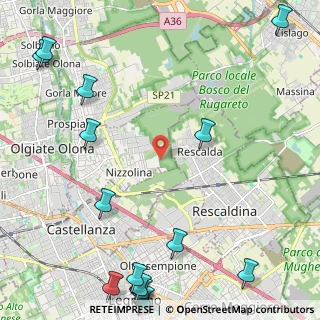 Mappa Via Serio, 21050 Marnate VA, Italia (3.40867)