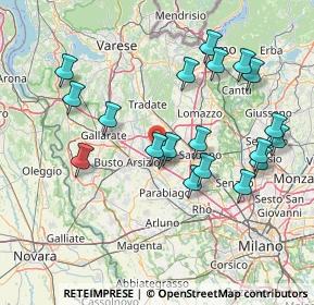 Mappa Via Serio, 21050 Marnate VA, Italia (15.197)