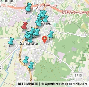 Mappa Via Ricci, 21017 Samarate VA, Italia (0.9135)