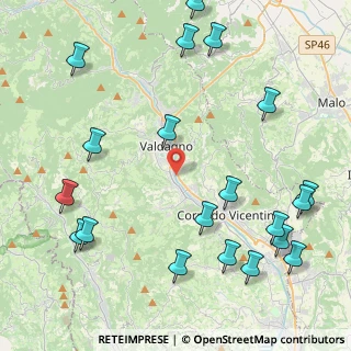 Mappa Via Monte Ortigara, 36070 Cornedo Vicentino VI, Italia (5.513)