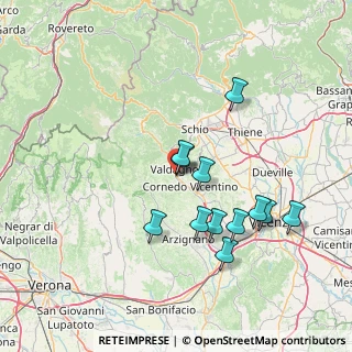 Mappa Via Monte Ortigara, 36070 Cornedo Vicentino VI, Italia (13.68583)