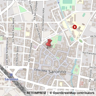 Mappa Via San Cristoforo, 47, 21047 Saronno, Varese (Lombardia)