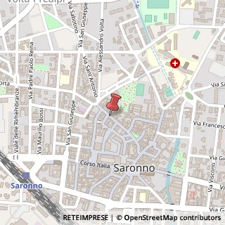 Mappa Via San Cristoforo, 44, 21047 Saronno, Varese (Lombardia)